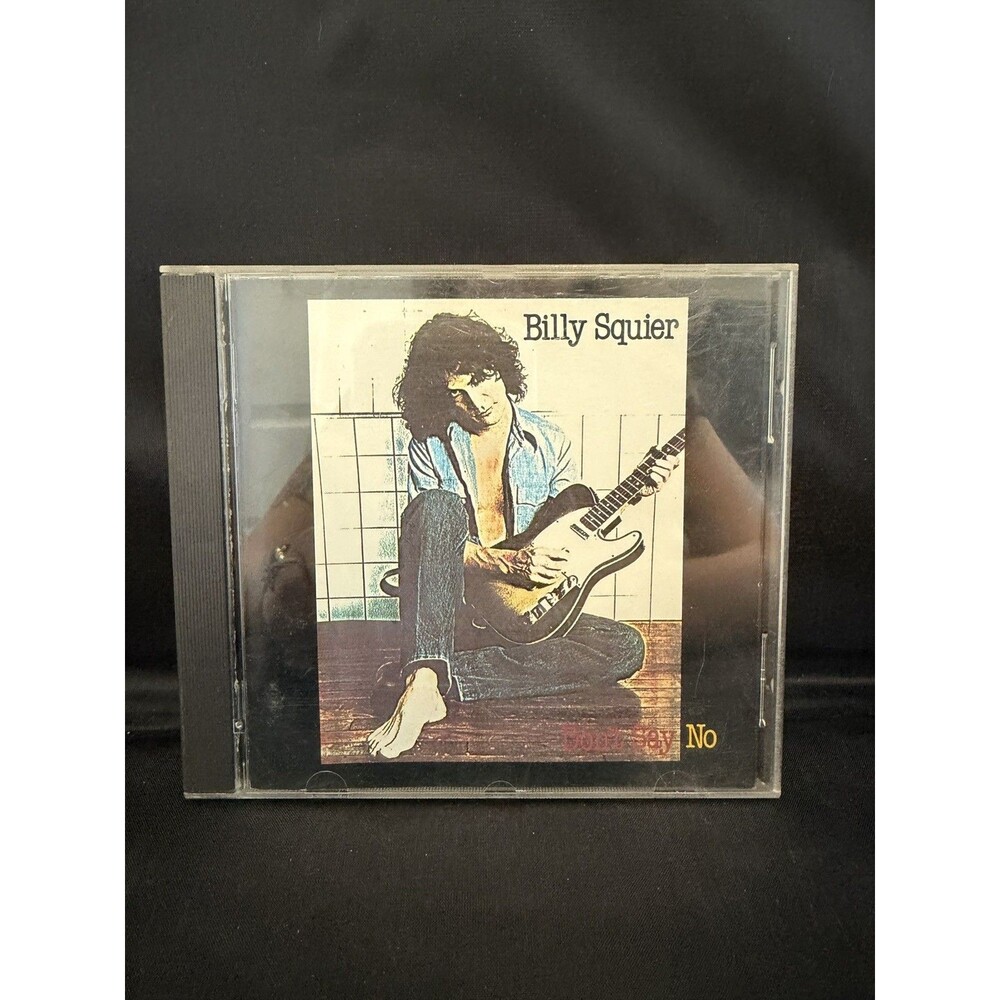 Billy Squier Don't Say No CD 1990 Capitol Rock Album The Stroke Lonely Is the Ni